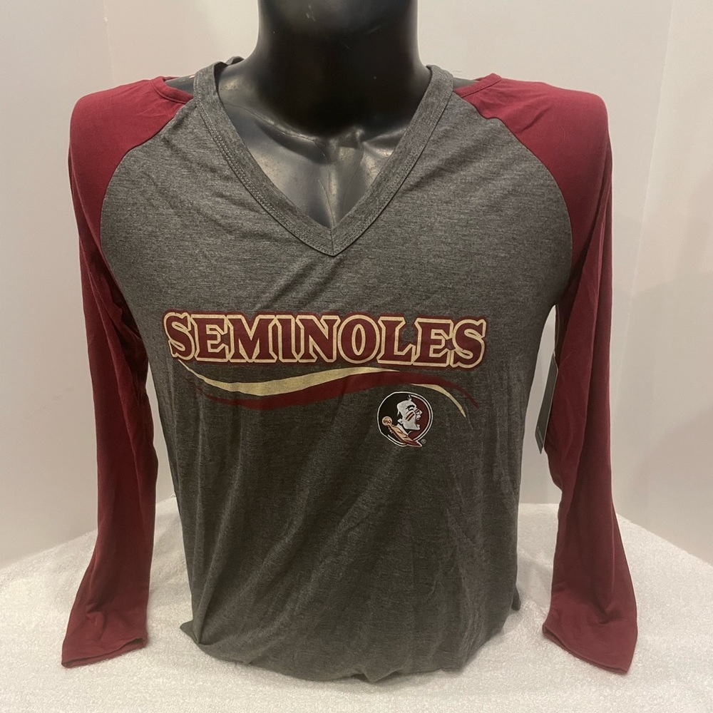 Woman’s NWT Sz L Colosseum University of Florida State Seminoles long sleeve